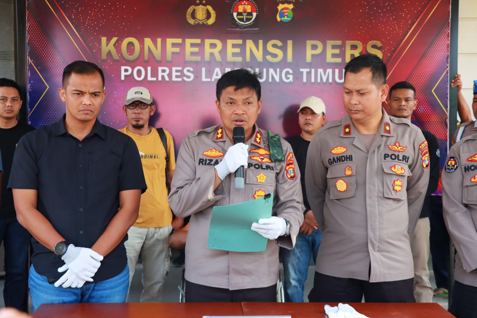 Nekat Melawan Saat Ditangkap, Pencuri Sapi Di Lamtim Diberikan Tindakan Tegas Terukur Oleh Polisi