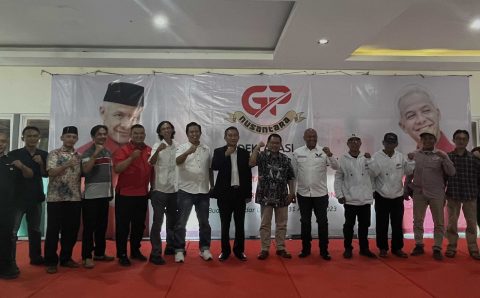 GP Nusantara DPD Lampung Mendeklarasikan Ganjar Pranowo Sebagai Calon Presiden RI