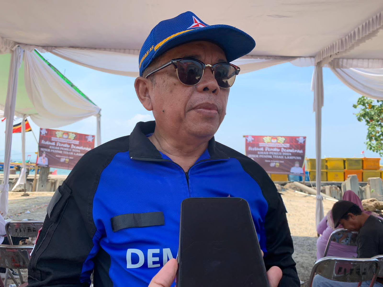 Demokrat Lampung Apresiasi Kegiatan KPU dan Pemerintah Kota Bandar Lampung Dalam Menyelenggarakan Festival Perahu Demokrasi