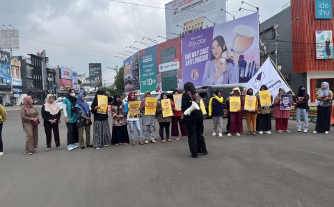 Solidaritas Perempuan Sebay Lampung Tuntut Keadilan Iklim di COP29
