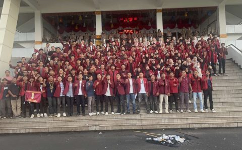 Ikatan Mahasiswa Muhammadiyah Lampung Gelar Aksi Tuntut Stabilkan Harga Singkong