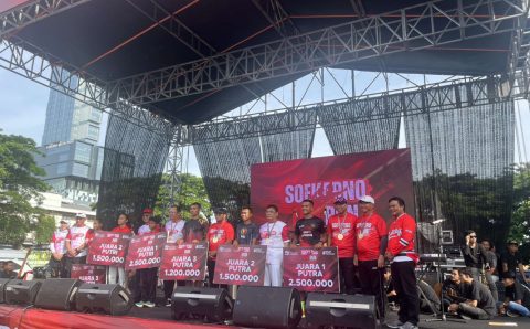 Memperingati HUT ke-52 PDI Perjuangan, DPD PDIP Lampung Menggelar Soekarno Fun Run 2025