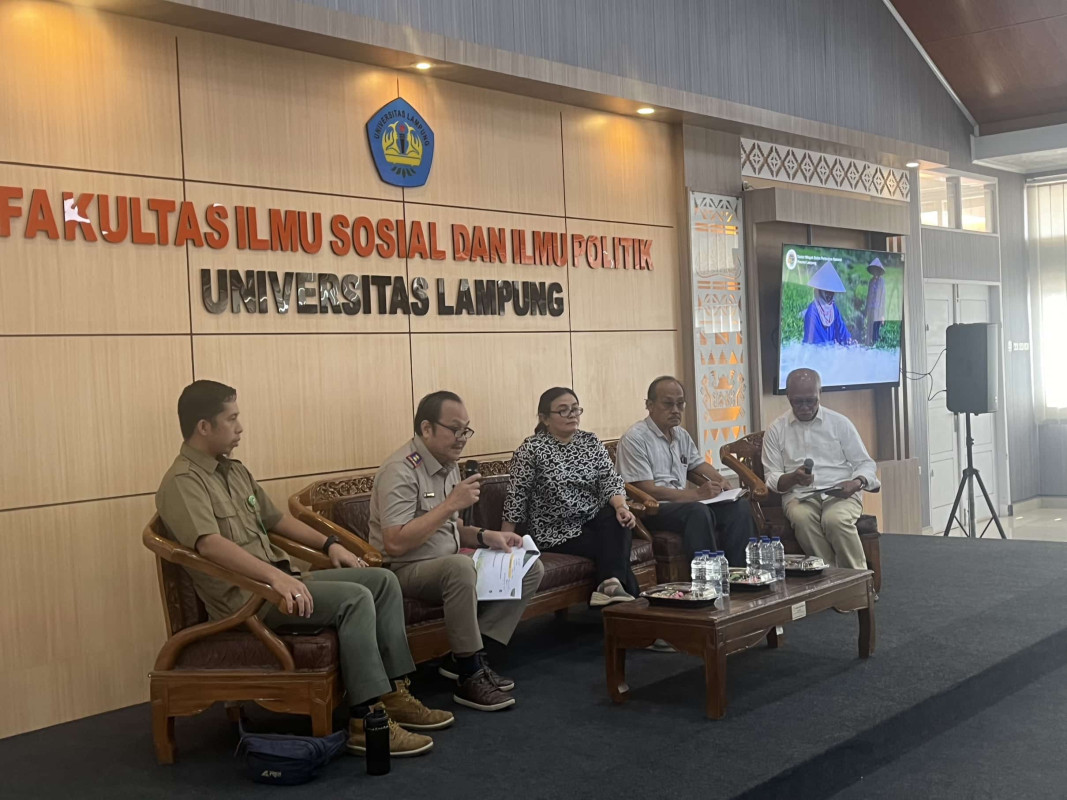 Konsorsium Pembaruan Agraria (KPA) Mengadakan Seminar Reforma Agraria di Unila