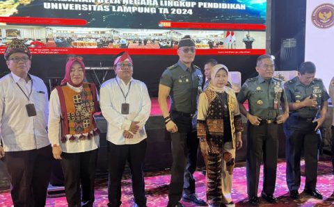 Unila Gelar Kirab Merah Putih dan Seminar Bela Negara dalam Peringatan Dies Natalis ke-59