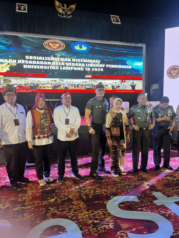 Unila Gelar Kirab Merah Putih dan Seminar Bela Negara dalam Peringatan Dies Natalis ke-59