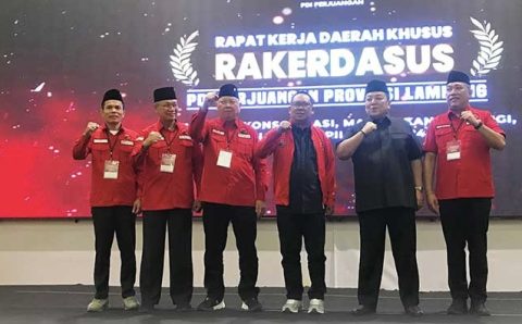 DPD PDIP Lampung Gelar Rakerdasus Sebagai Strategi Pemenangan Pilkada Serentak 2024