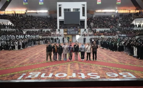 BEM Unila Menggelar Parade Unila 2024 dengan Tema “Spirit Eight Element on One Pillar”