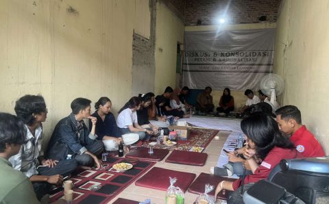 LBH Bandar Lampung Mengadakan Diskusi Tentang Petani dan Kriminalisasi di Lahan Kotabaru